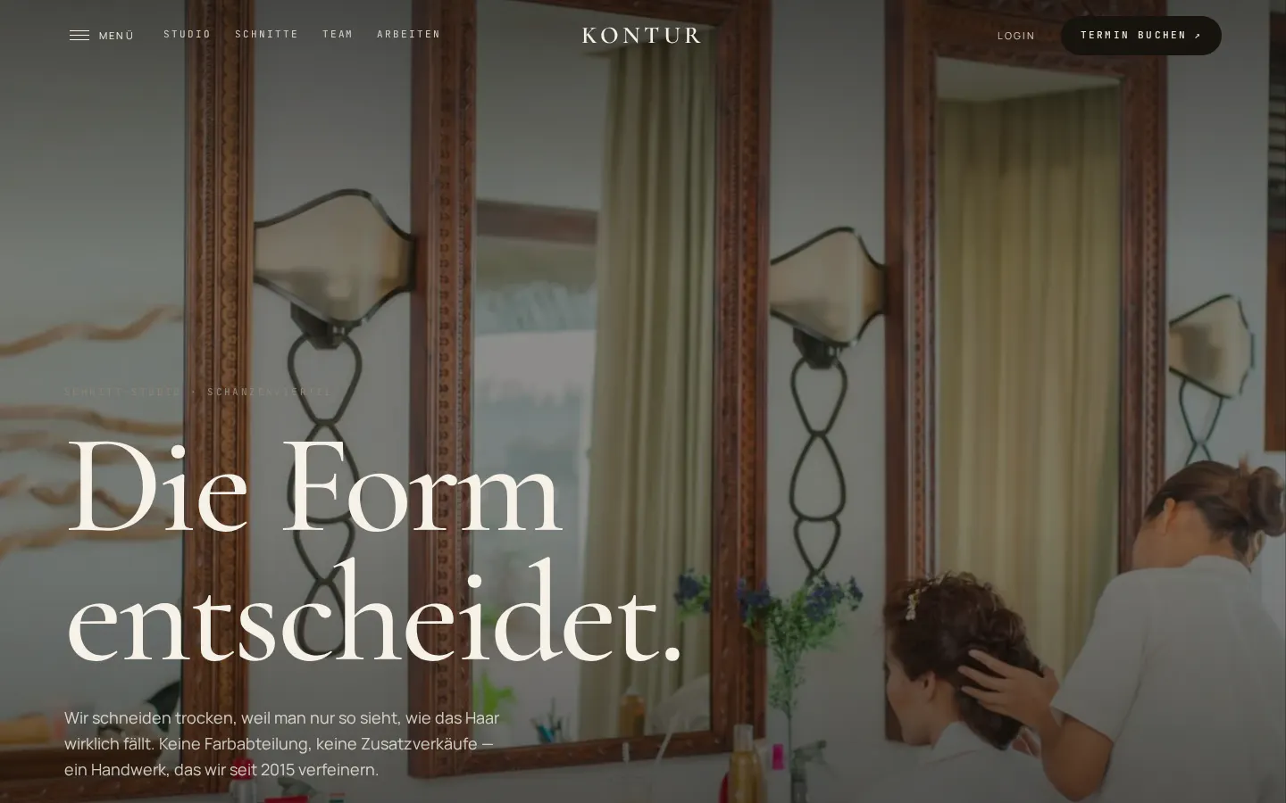 Website von Demo Editorial im Design Editorial